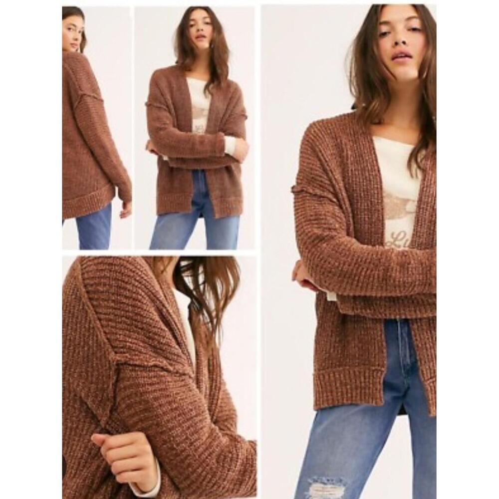 Free People high hopes Mariposa combo Knit Cardigan